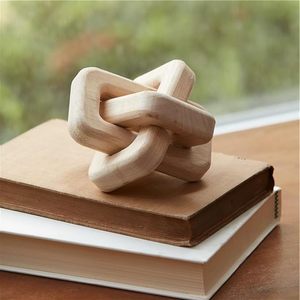 Natural Bohemian Handcrafted <b>Wooden</b> Knot Decor Polished Round Tabletop Ornament for Living Room Bedroom Home Styling - Product Image 3