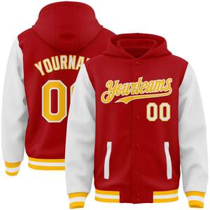 เสื้อแจ็คเก็ต Letterman แบบกำหนดเอง OEM ODM เสื้อแจ็คเก็ต Varsity ปักลายปักโลโก้ตามสั่ง โรงงานผลิตชุดกีฬา ขายส่ง รับสั่งซื้อจำนวนมาก - Product Image 1