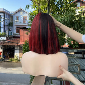 READY to SHIP 10 Inch <b>Short</b> Bob Lace Front <b>Wig</b> Human Hair <b>Wig</b> Straight 180 Density Middle Part Straight Hair Bob <b>Wig</b> Natural Hai - Product Image 1