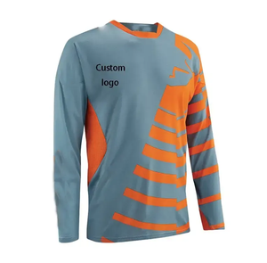 Jersey de Ciclismo de Montaña MTB DH BMX MX de Alta Calidad Personalizable, Transpirable, Impermeable, de Manga Larga, con Estampado por Sublimación, para Descenso y Motocross - Product Image 6