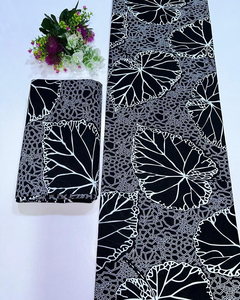 Authentique Tissu Africain Wax Print Ankara en Coton Viscose à Motif Maille Gaborone 2025 pour Vêtements Féminins - Product Image 2
