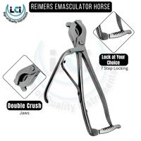 Émasculateur professionnel Reimers pour chiens et chevaux, usage vétérinaire, instruments de castration en acier inoxydable de haute qualité, certifié CE