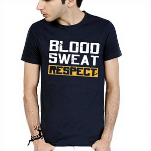 T-shirt formel uni imprimé tendance 2025 100% coton vierge OEM/ODM Vente en gros à bas prix Style masculin Tirupur en vrac - Product Image 1