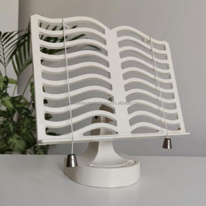 Soporte para libros de cocina de metal para interiores de cocina clásicos y exhibición de recetas diarias, suave, funcional, confiable y práctico - Product Image 1