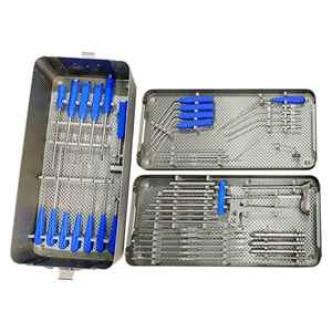 High Quality Spinal Surgical Instruments <b>Set</b> 6.0mm System Spinal Pedicle <b>Screw</b> System Instrument <b>Set</b> - Product Image 1