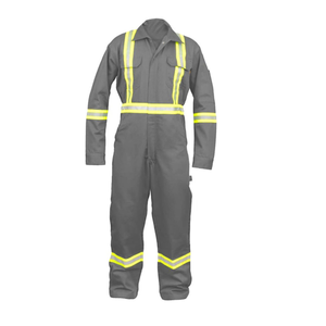 High Quality Hi-Vis Waterproof Cotton Fireproof Work Suits 2-Piece <b>Jacket</b> Pant <b>Worker</b> Uniform Reflective Safety Flame Resistant - Product Image 1