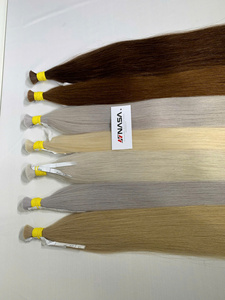 Extensiones de Cabello a Granel de la Marca NASA HAIR, con Puntas Completas, Teñidas en Color Claro, Lisas, Brillantes y Suaves - Product Image 3