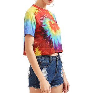 Blusas Ligeras para Mujer, Estilo Casual, Ecológicas, Transpirables, de Secado Rápido, con Logotipo Personalizado, Top Corto Sólido - Product Image 2
