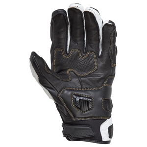 Full Finger Cowhide Racing <b>Gloves</b> Breathable Non-Slip Hook And Loop Closure For Motocross Riding Male - Product Image 4