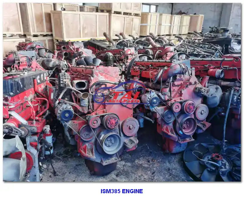 Used Genuine ISM 385 QSM11 M11 Complete diesel engine Enough Stock and truck parts accessories