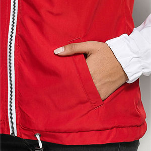 เสื้อแจ็คเก็ตกันลมสำหรับผู้หญิงสั่งทำพิเศษ ผ้าไนลอน ระบายอากาศได้ดี น้ำหนักเบา เป็นมิตรกับสิ่งแวดล้อม แห้งเร็ว ผ้าฝ้ายย้อมสีพื้นสำหรับฤดูหนาว ขายส่ง - Product Image 6