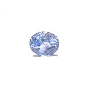 Loose 5.2 Carat Oval Cut Blue Sapphire Gemstone for Fine Jewelry 11mm - Product Image 1