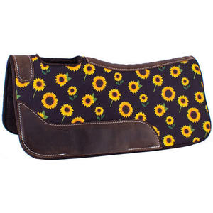 Almohadillas de Alta Calidad para Sillas de Montar de Caballo, Excelente Calidad, Almohadilla de Fieltro Azteca Morada con Superposición Impresa, Almohadillas de Cuero para Sillas de Montar Western - Product Image 4