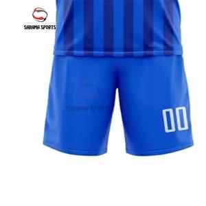 Conjuntos de Camisetas de Fútbol Personalizadas de Alta Calidad, Nuevo Diseño, Fabricación de Uniformes de Fútbol por Sublimación - Product Image 4