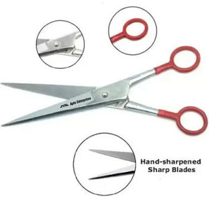 Professional Hair Cutting Shears Set with <b>Large</b> Finger Holes Barber & Stylist Texturizing Scissors Salon Hair Cutting - Product Image 4