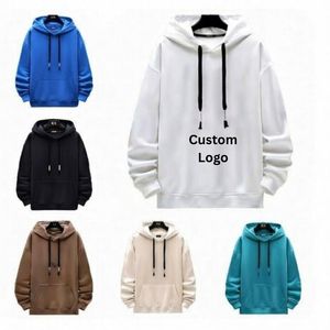 Sudadera con capucha unisex de forro polar para hombre, jersey casual con capucha, sudadera lisa al por mayor, de peso pesado, color sólido, de Bangladesh - Product Image 1