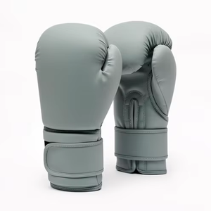 Professional Leather <b>Boxing</b> <b>Gloves</b> 14oz/<b>16oz</b> Moisture Wicking Hook Loop Closure Customizable Color/Logo Unisex - Product Image 1
