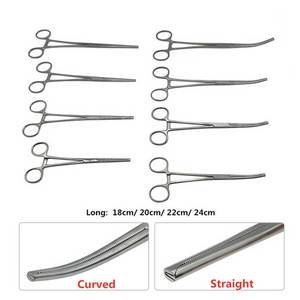 Pinces hémostatiques à verrouillage, pinces de serrage, 1 pièce, instruments chirurgicaux en acier inoxydable, outil professionnel - Product Image 1