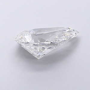 Diamant de 3,04 carats, forme poire, qualité VVS2, pierre cultivée en laboratoire CVD, polissage excellent, pour bijoux de mariage solitaires de luxe sur mesure. - Product Image 3