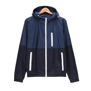 Chaqueta Cortavientos Ligera con Capucha para Hombre, Personalizable OEM, Plegable, de Lona, para Primavera, Casual, para Uso en Exteriores - Product Image 6
