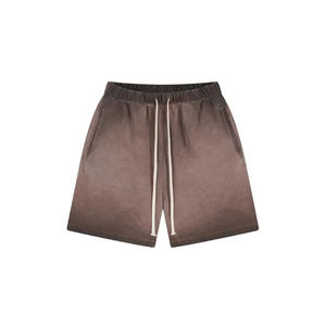 Shorts Homme Décontractés en Coton Délavé à l'Acide Coupe Droite pour l'Été 2026 – Idéal pour la Course et le Streetwear – Modèle OEM Personnalisé - Product Image 3