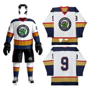 Maillots de hockey sur glace en polyester personnalisables OEM, sublimation numérique, broderie en twill, 260g, coupe universelle, Eoin Winston Sports - Product Image 2