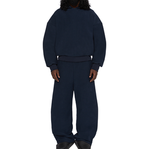 Conjunto Deportivo Holgado de 500 Gsm, Sudadera con Capucha y Pantalones de Chándal de Lana de Alta Calidad, Cómodos y Elegantes para Hombre - Product Image 4