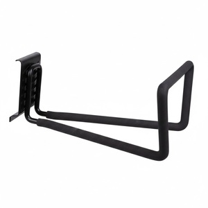 Large Loop Garage Utility <b>Hook</b> Steel <b>Wall</b> Mount Triangle Holder <b>Rack</b> for Cable Cord Storage Organizer 45lb Loading GAPGAR007 - Product Image 1