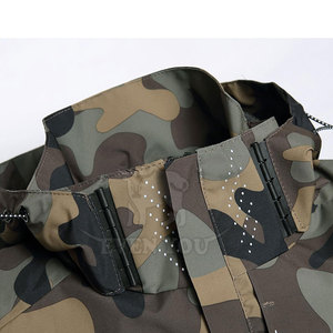 Manufacturers Wholesale Casual Hooded <b>Camo</b> Windbreaker <b>Jacket</b> Outdoor Use <b>Camo</b> Windbreaker <b>Jacket</b> - Product Image 3