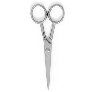 Hair Professional Soft Silver <b>Barber</b> Scissors with Secure Finger Rest German Steel <b>Blades</b> Sharp and Durable Bulk Supply - Product Image 3