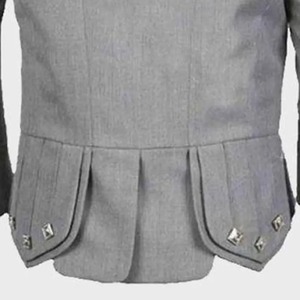 Veste Prince Charlie de haute qualité pour hommes, veste de kilt écossaise formelle, vêtements de mariage, fabricant OEM ODM - Product Image 4