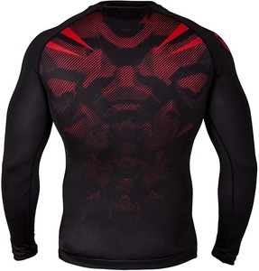 Rashguard MMA à manches longues de qualité supérieure pour hommes, vêtements de sport, rashguard bicolore pour adultes, rashguard de fitness - Product Image 2