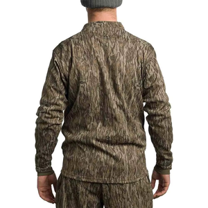 GRACE <b>SIGN</b> Unisex Camouflage Insulated Thermal Hunting Jacket Mid Layer Full Zip Windproof Print Pattern Warm Winter Polyester - Product Image 4