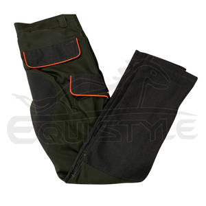 Veste de chasse softshell vert-orange avec pantalon, équipement de plein air à capuche, vêtements de chasse tactiques OEM en gros - Product Image 4