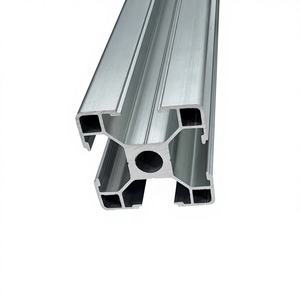 Perfil de Extrusión de Aluminio con Ranura en T – Serie 6000 T5 Anodizado para Sistemas de Automatización - Product Image 1