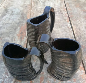 Wholesale Hand Finished Natural Viking Drinking Horn Beer <b>Mugs</b> Premium Quality Viking Drinking Horn <b>Mug</b> Viking Horn <b>Mug</b> - Product Image 4