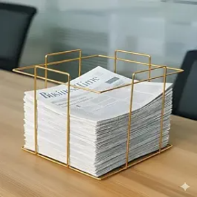 Cesta de Almacenamiento de Metal Negro Premium, Organizador de Alambre Apilable para el Hogar - Product Image 6