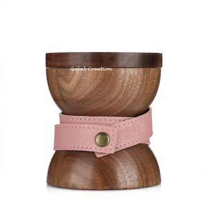 Brûleur Bakhoor en bois de manguier fabriqué à la main porte-encens en bois traditionnel pour la maison, le Ramadan et les rituels de parfum arabes - Product Image 3