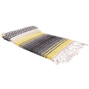 Light <b>Yellow</b> Falsa <b>Wool</b> Blanket Comfortable Indoor Blanket for Bedroom Bedding and Everyday Relaxation - Product Image 2