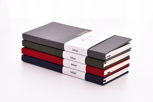 Recycled Paper Hardcover <b>A5</b> Leather <b>Notebook</b> Custom Planner - Product Image 4