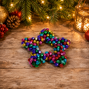 Christmas Festival Metal Aluminum <b>Star</b> Hanging Ornament | Multicolor Decorative Christmas <b>Tree</b> Pendant <b>for</b> Home Festive Decor - Product Image 2