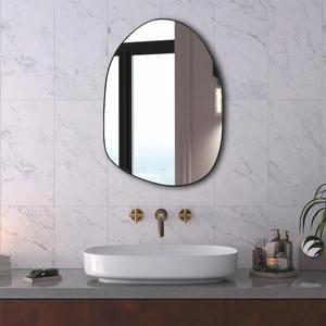 Espejo de Pared de Madera de Acacia, Espejo Decorativo de Madera Sostenible para Decoración del Hogar Ecológica, Plato Colgante al por Mayor - Product Image 4