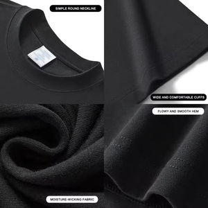 Camiseta Casual de Verano para Mujer, Personalizada, de Punto, Cuello Redondo, Ecológica, Talla Grande, Oversize, 100% Algodón - Product Image 2