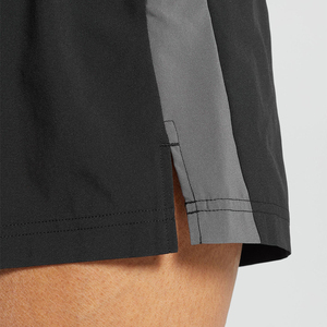 Pantalones Cortos Deportivos de Secado Rápido para Hombre, de Color Sólido, con Cintura Elástica y Franja Lateral, de Poliéster, para Correr - Product Image 5