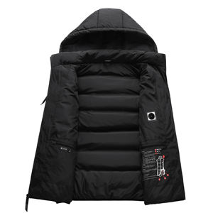 Chaleco Térmico de Lujo Personalizado de Alta Calidad con Cuello Alto y Batería para el Invierno - Product Image 2