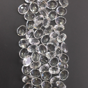 Topacio Blanco Natural de 10x8MM, Corte Ovalado, Calidad Superior, Piedra Preciosa Suelta Calibrada para la Creación de Joyería de Diseño - Product Image 4
