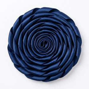 Neelkamal Industries 25MM Navy Blue Single Face Satin <b>Ribbon</b> Shiny Polyester for Gift Wrapping Packaging Wholesale Wedding Decor - Product Image 4