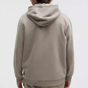 Sudadera con Capucha Extra Grande para Hombre, de Forro Polar, Color Sólido, Corte Regular Informal, para Otoño, 100% Algodón, Transpirable y Ecológica - Product Image 1