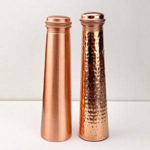 Botella de Agua de Cobre Más Vendida, Botella de Agua de Cobre Ecológica, Botella de Agua de Cobre Forjada a Mano, Botella de Agua de Cobre para Uso Diario - Product Image 3