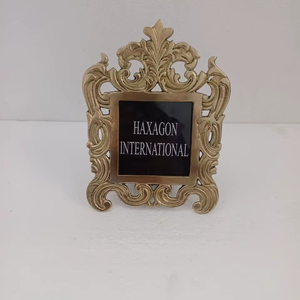 Indian Home Decorative Photo <b>Frame</b> Brass Fitted Handicraft Items Unique Design Top Quality Customize At Affordable Price - Product Image 4
